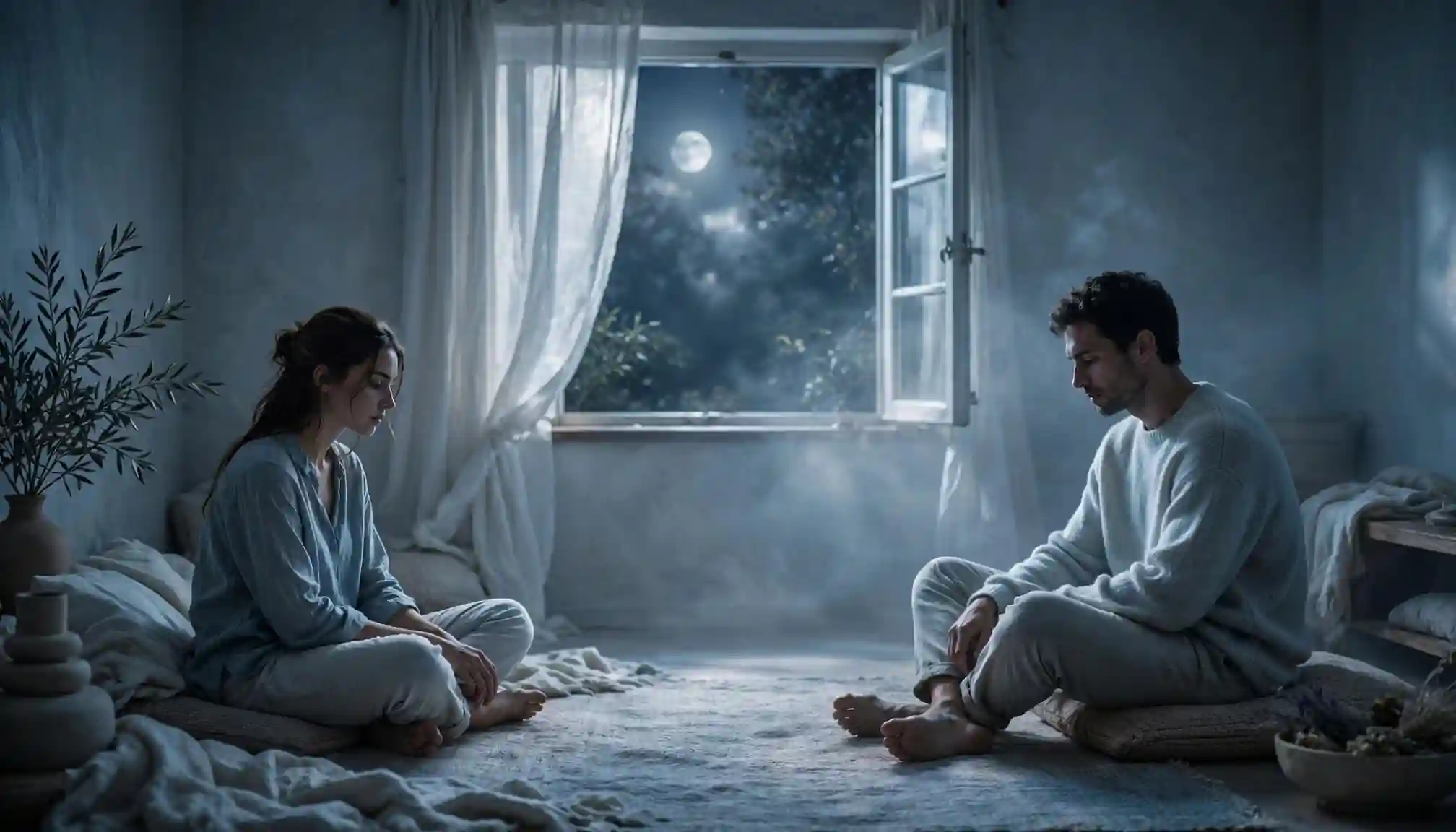 Moon in 12th House Synastry: Intimacy, Fog, and Boundaries